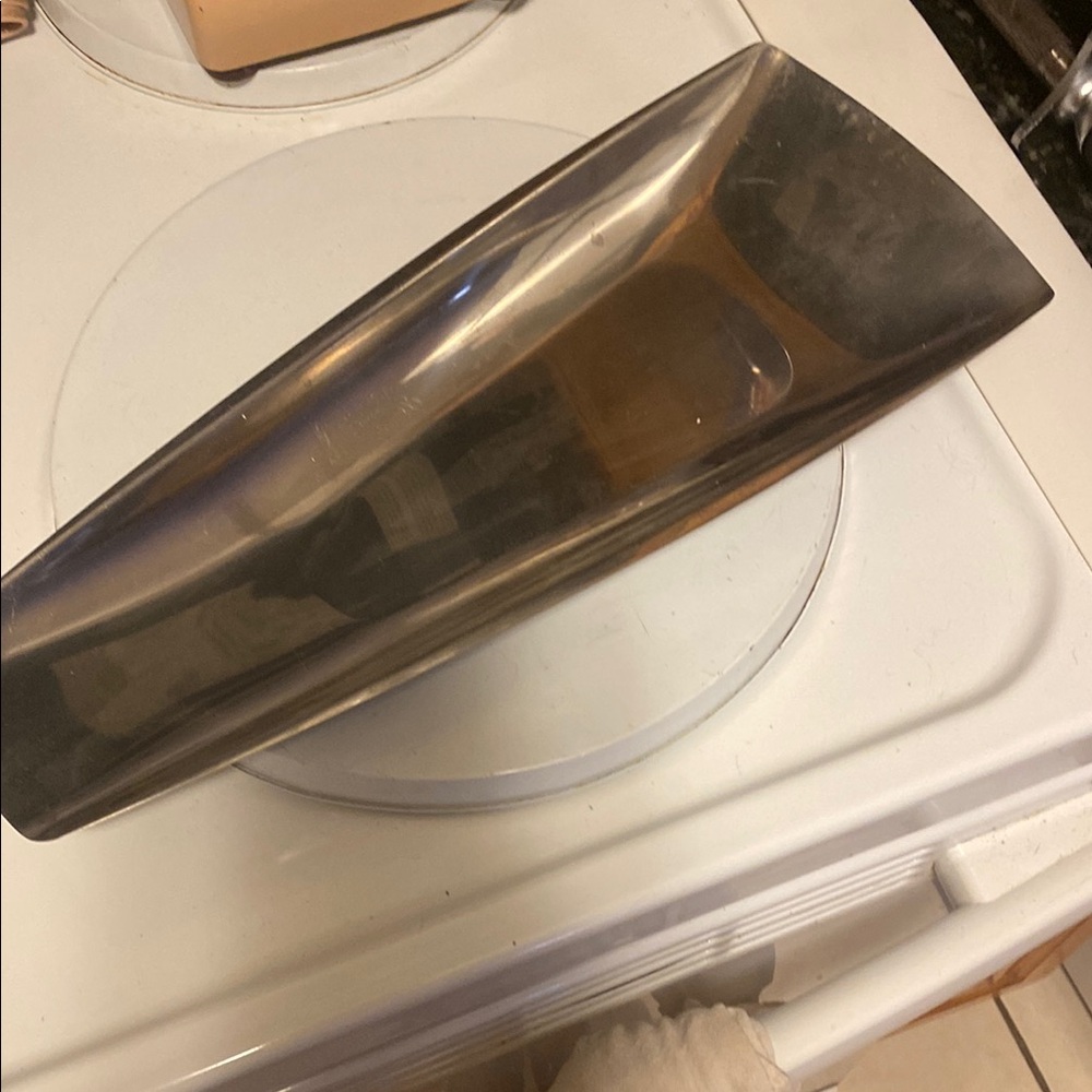 Gense Stainless 18-8 Sweden Serving Tray Dish 13.75" x 5.5" MCM